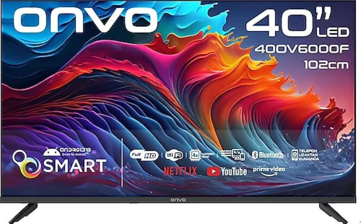 Onvo 40OVF6000F Full HD 40" 102 Ekran Uydu Alıcılı Android Smart LED TV