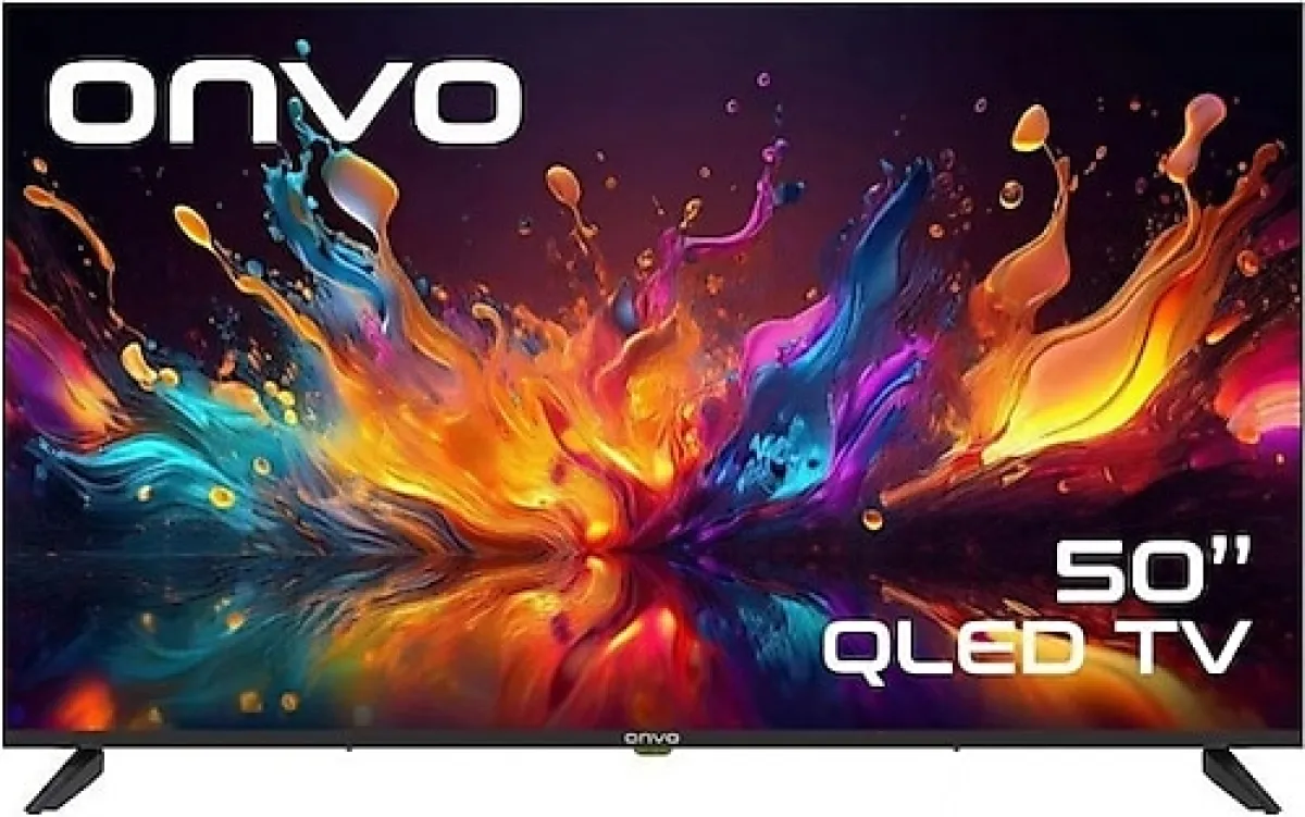 Onvo 50OVF9001UQ 4K Ultra HD 50" 127 Ekran Uydu Alıcılı Google Smart QLED TV