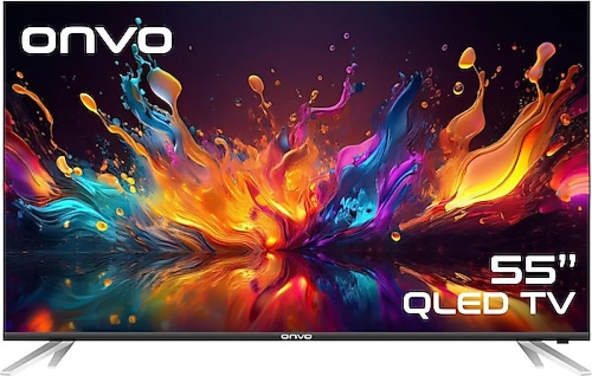 Onvo 55OVF9001UQ 4K Ultra HD 55" 140 Ekran Uydu Alıcılı Google Smart QLED TV