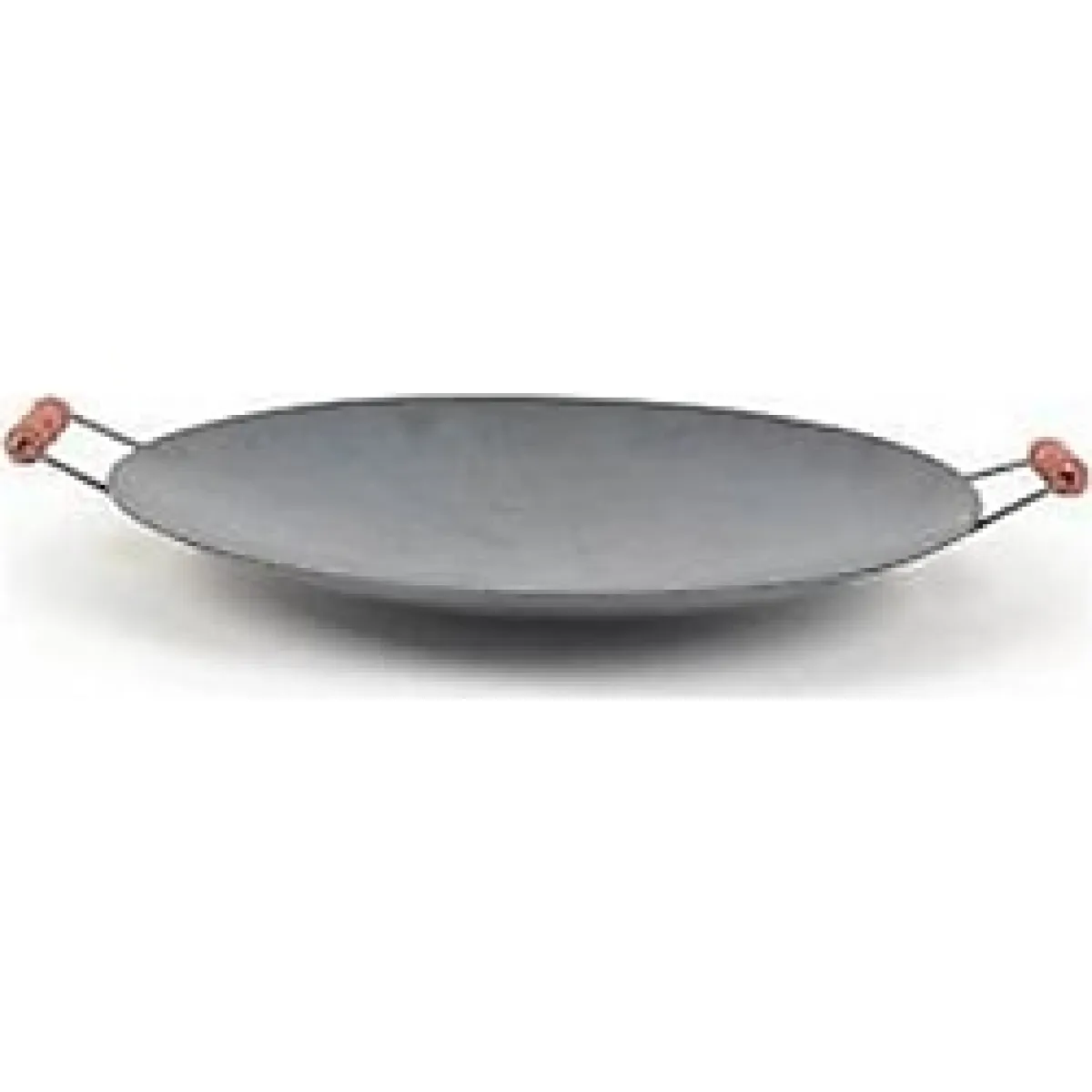 Otm 25 cm Çift Taraflı Saç Kavurma Gözleme Sacı - Gri