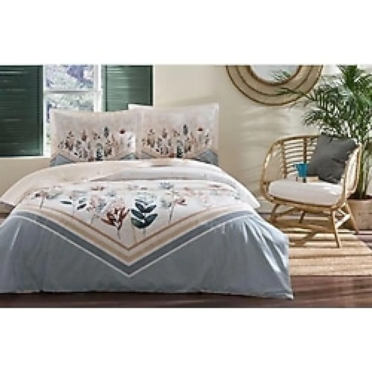 Özdilek Astilbe Çift Kişilik Nevresim Takımı