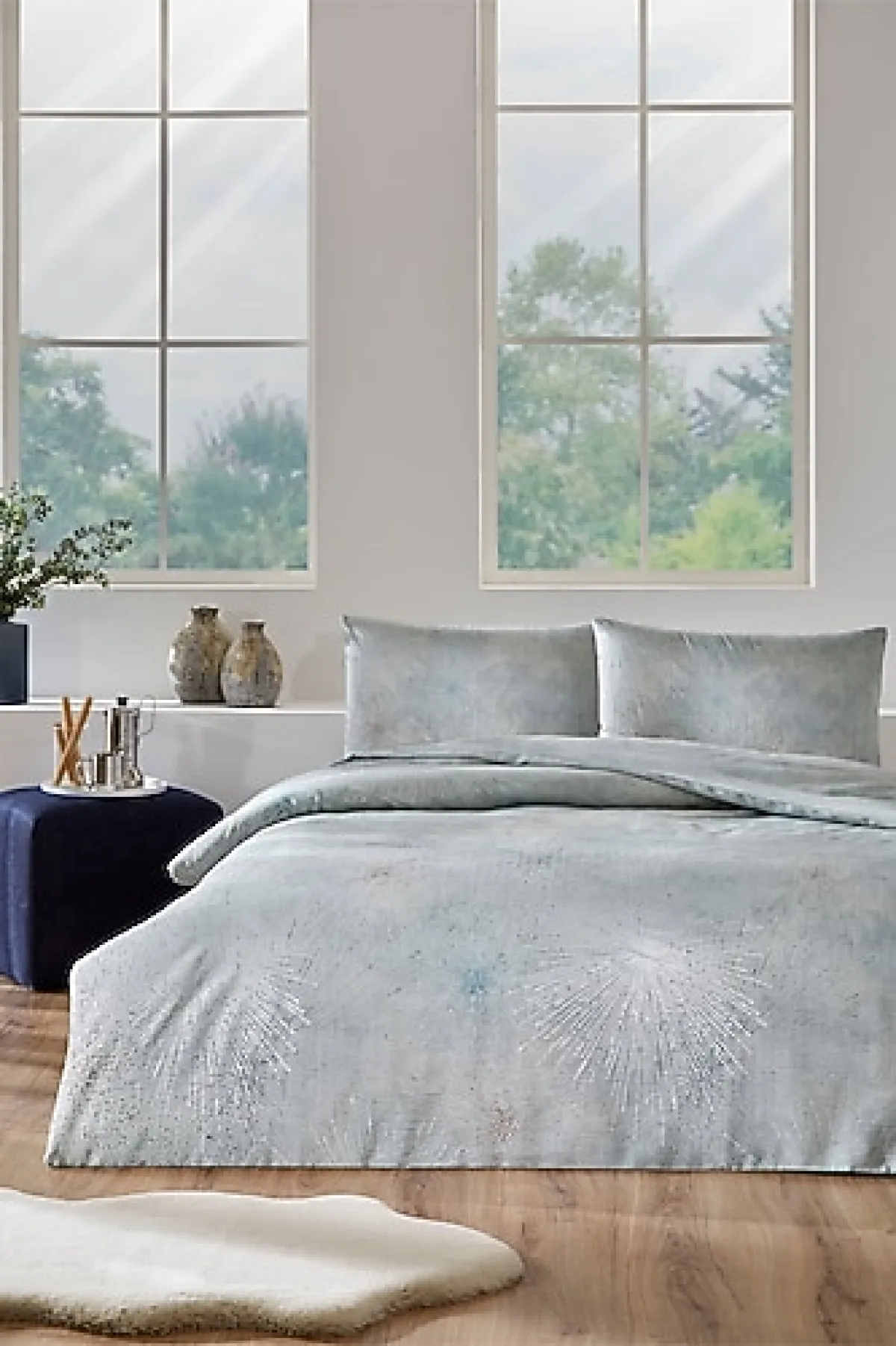 Özdilek Astral Soft Life Saten Çift Kişilik Nevresim Takımı