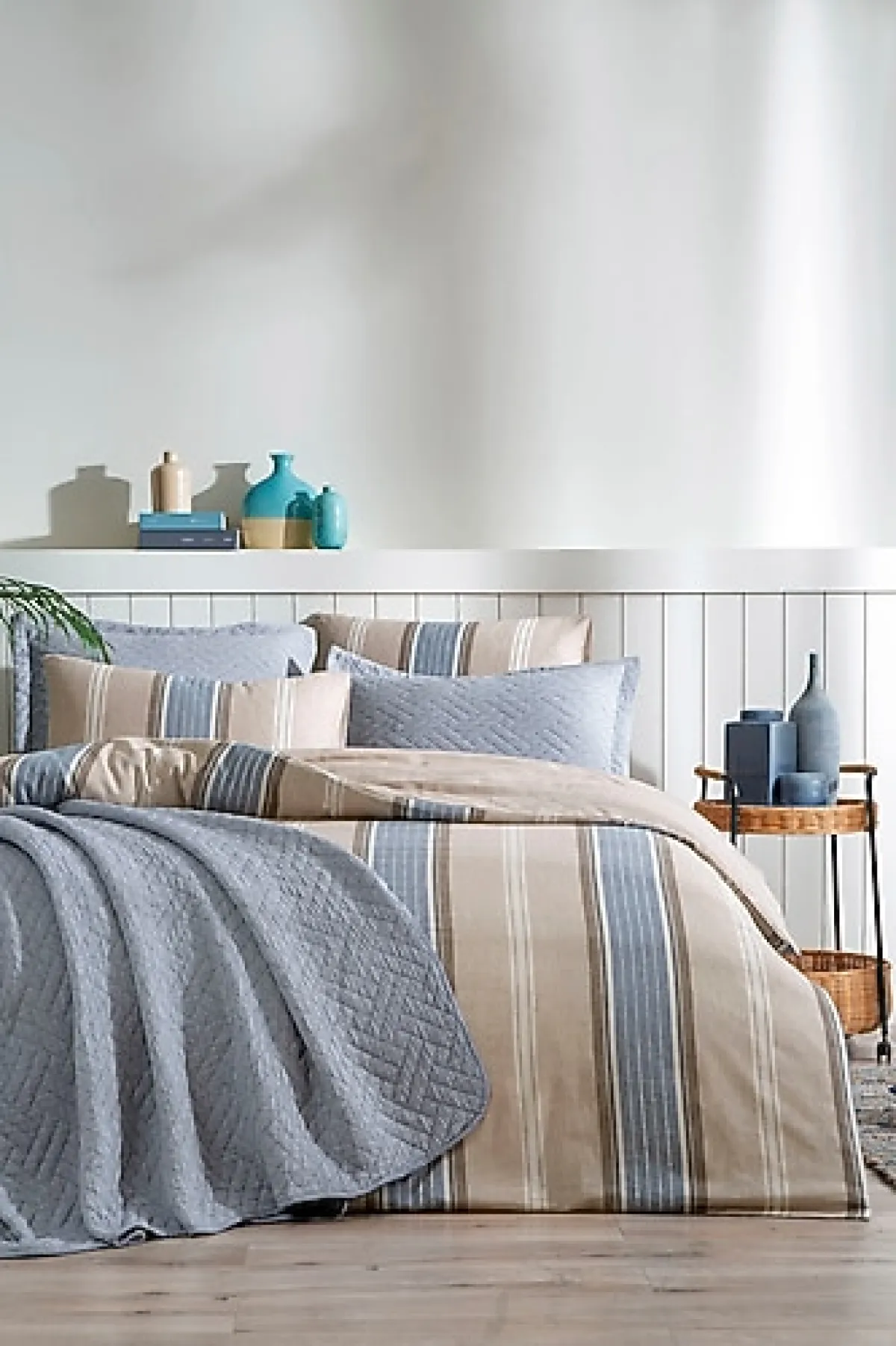 Özdilek Calista Mavi Gelin Seti