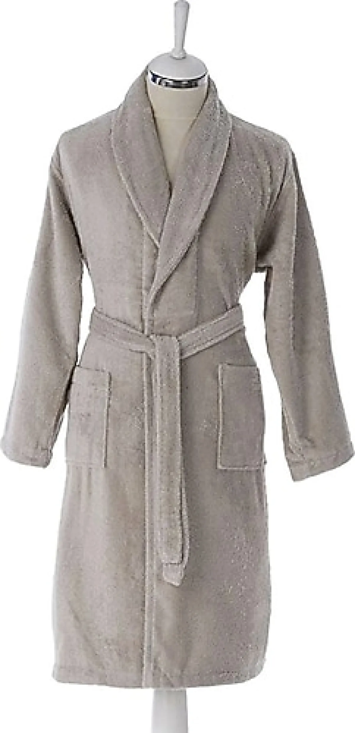 Özdilek Colourist Bej Şal Yaka Bornoz