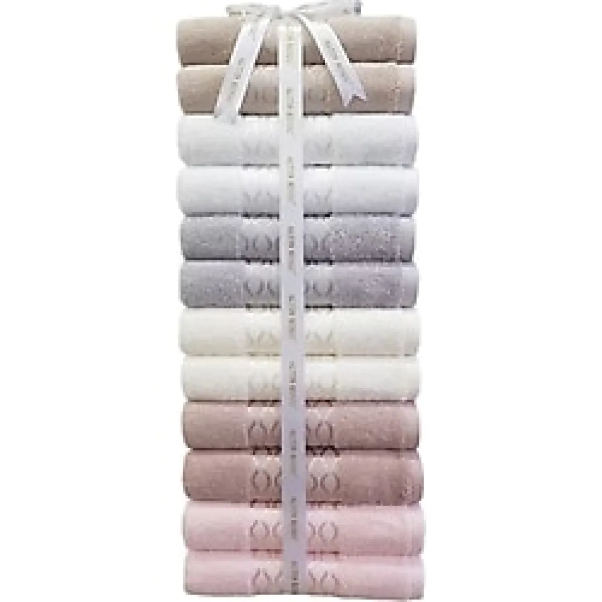 Özdilek Elissa Yüz Havlusu 12 Adet-6 Renk- 50x80 Cm