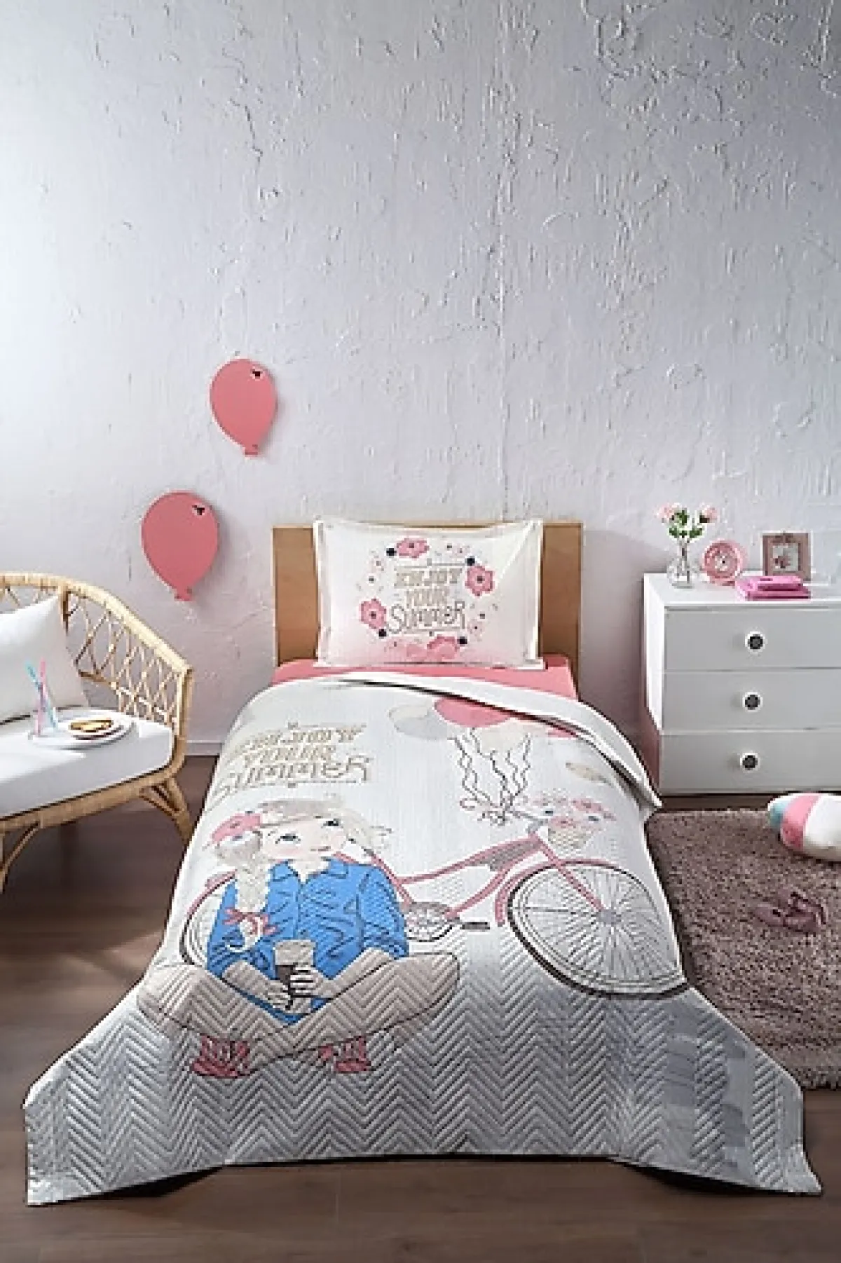 Özdilek Enjoy Kapitone Tek Kişilik Nevresim Takımı