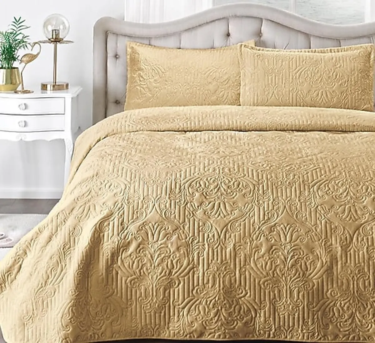 Özdilek Flair Hardal Tek Kişilik Yatak Örtüsü Takımı