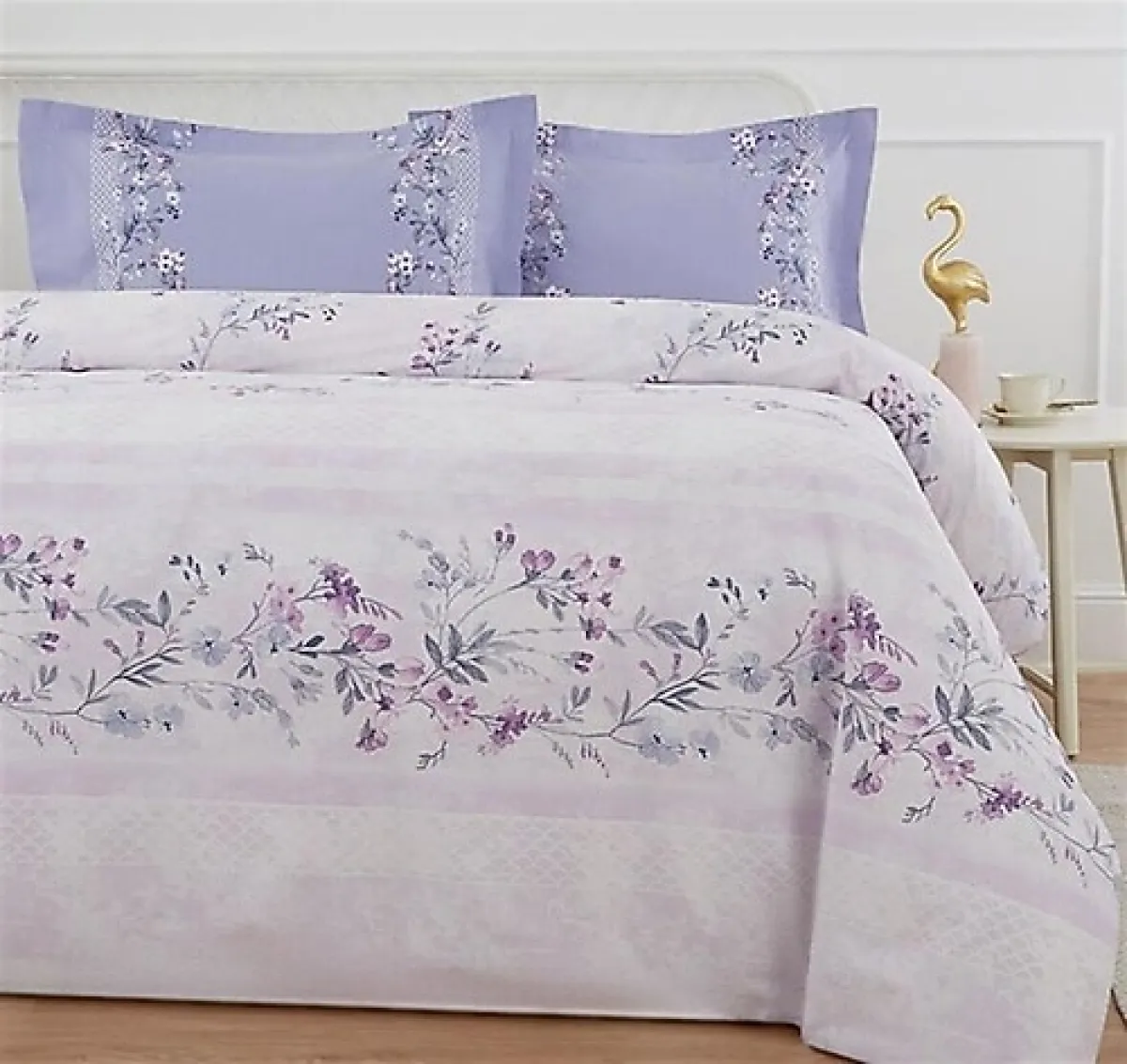 Özdilek Lavander Ranforce Çift Kişilik Nevresim Takımı