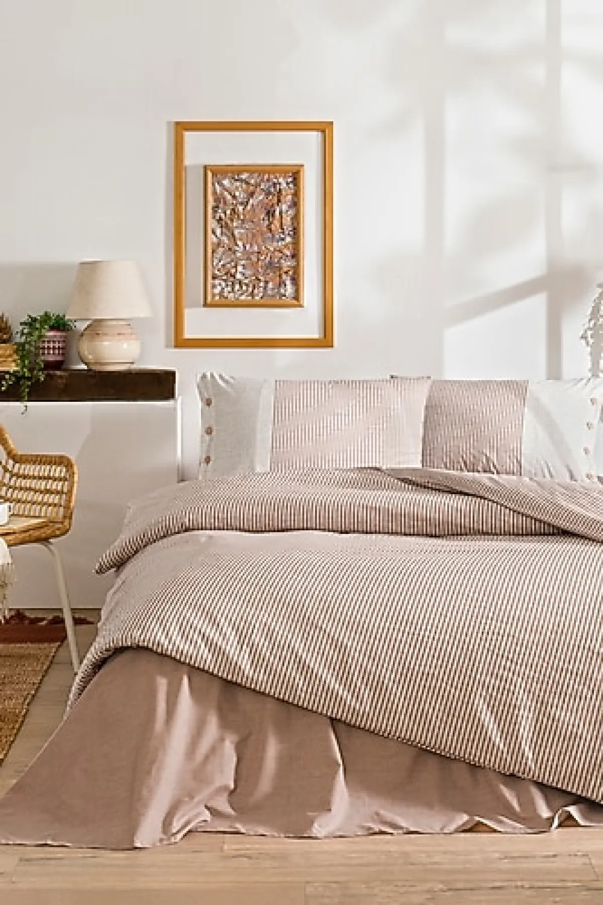 Özdilek Natural Line Tek Kişilik Nevresim Takımı