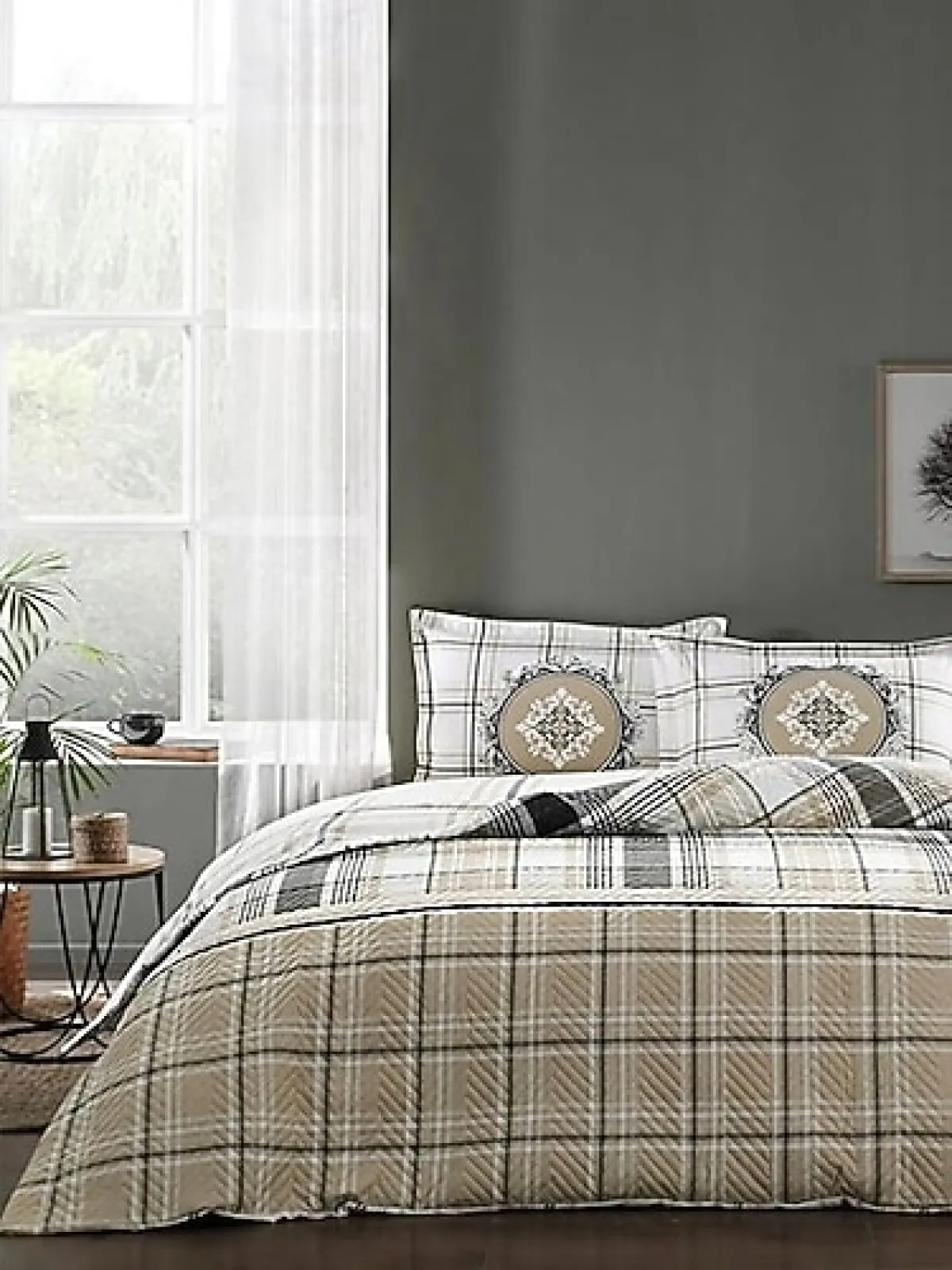 Özdilek Ocre Tek Kişilik Kapitone Nevresim Takımı