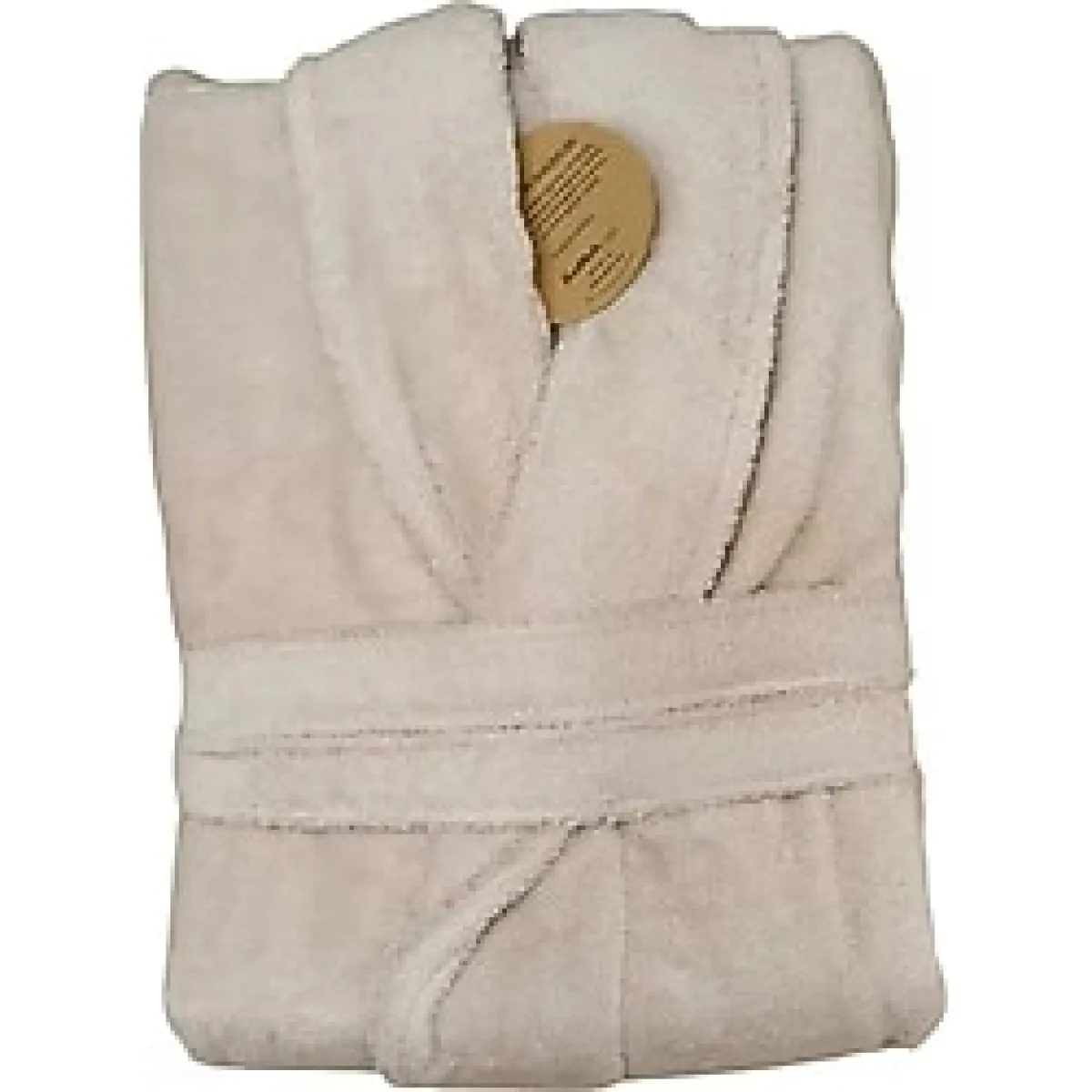 Özdilek Özdilek %100 Pamuklu Şal Yaka Tek Bornoz ( L BEDEN )