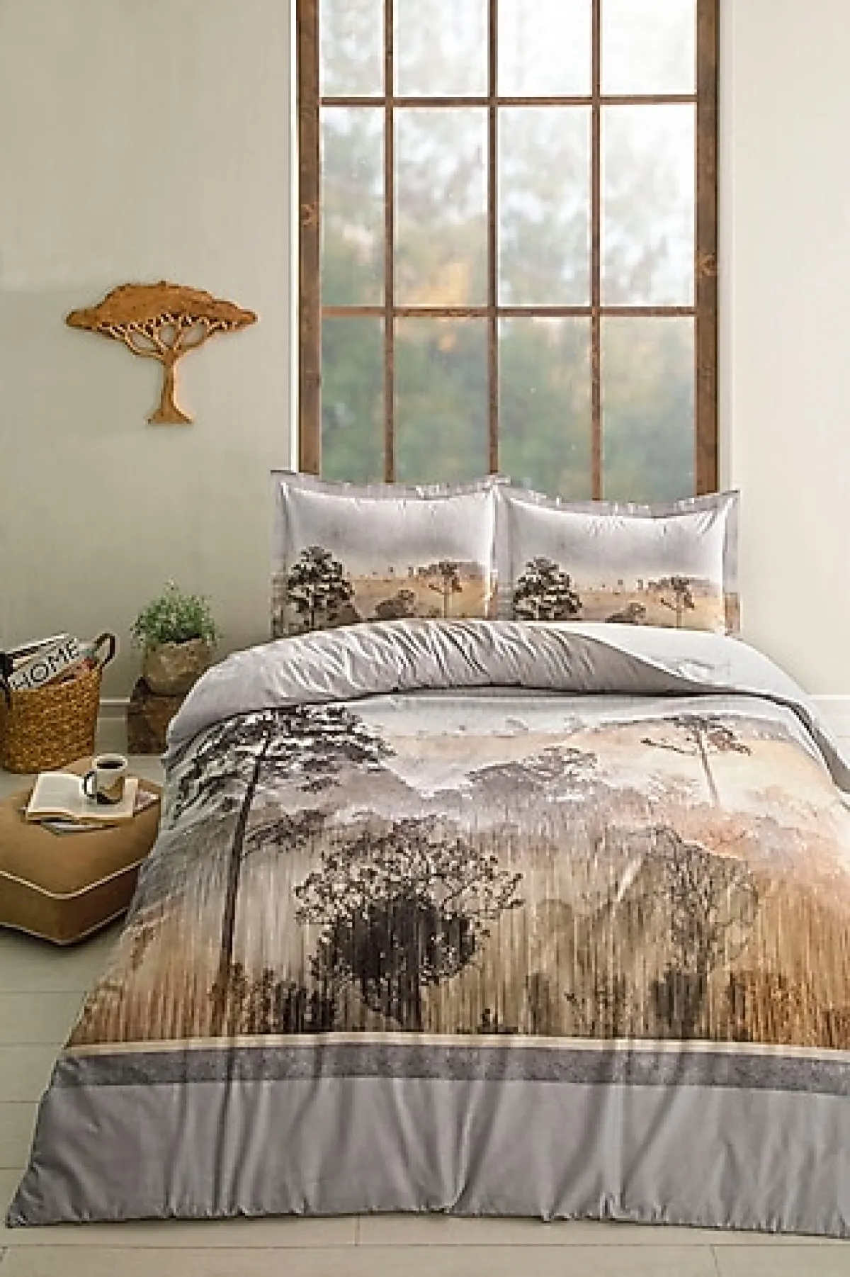 Özdilek Scenery Çift Kişilik Nevresim Takımı