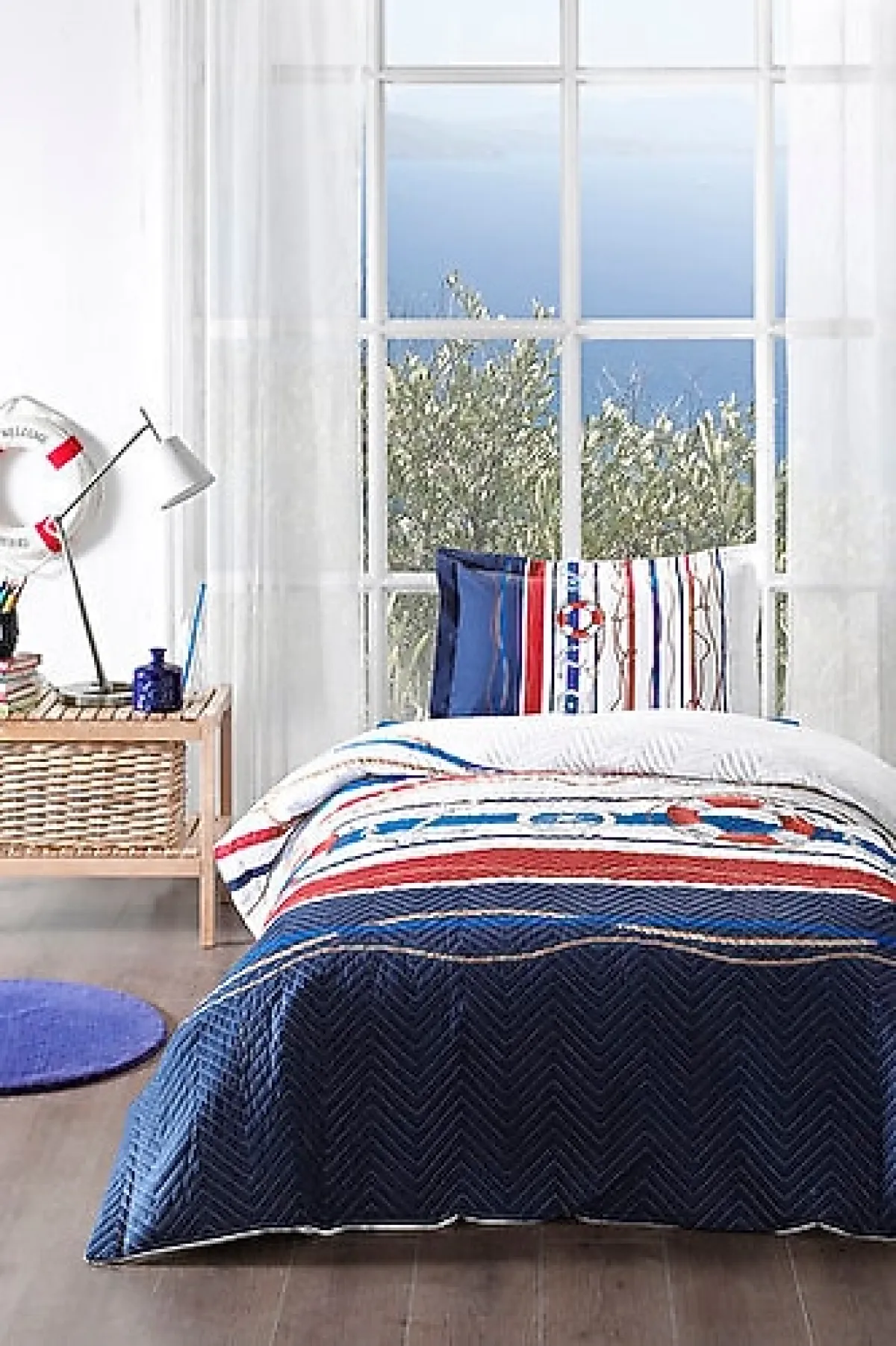 Özdilek Seashore Tek Kişilik Kapitone Nevresim Takımı