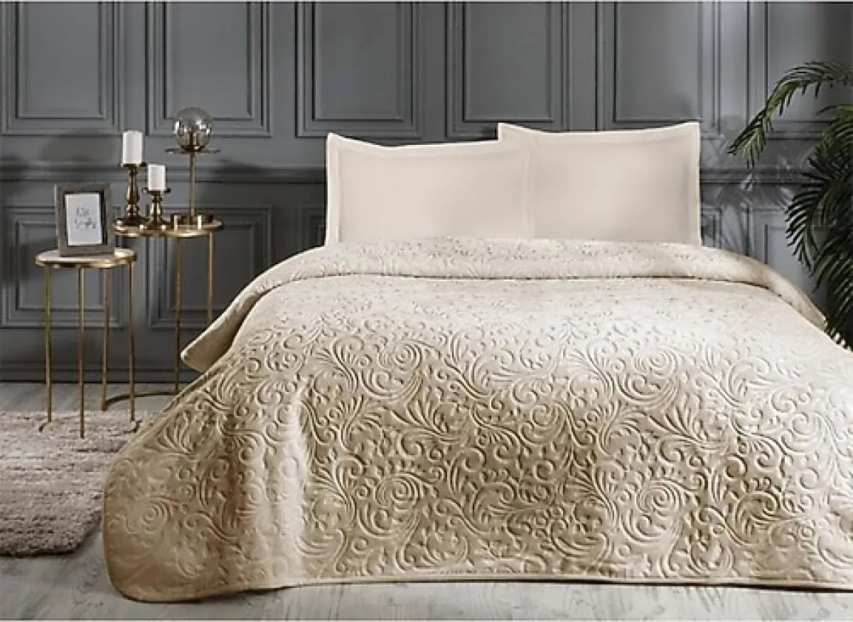 Özdilek Trendy Bej 150x220 cm Tek Kişilik Battaniye