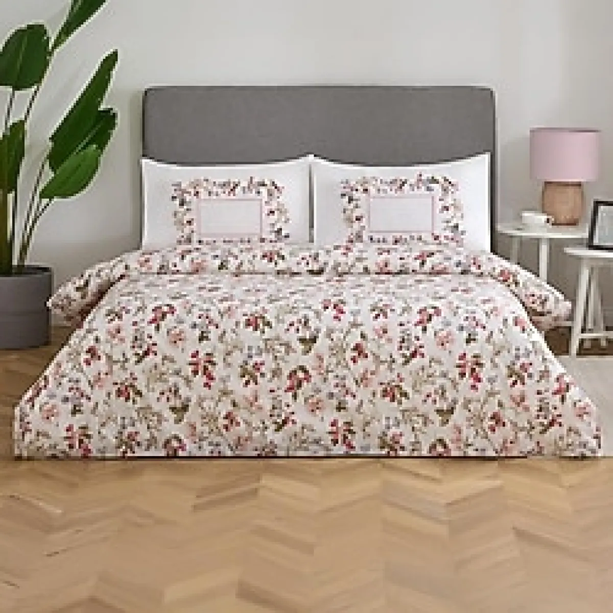 Özdilek Uyku Seti Nev Çift Kişilik Beyaz Fresa Rosa