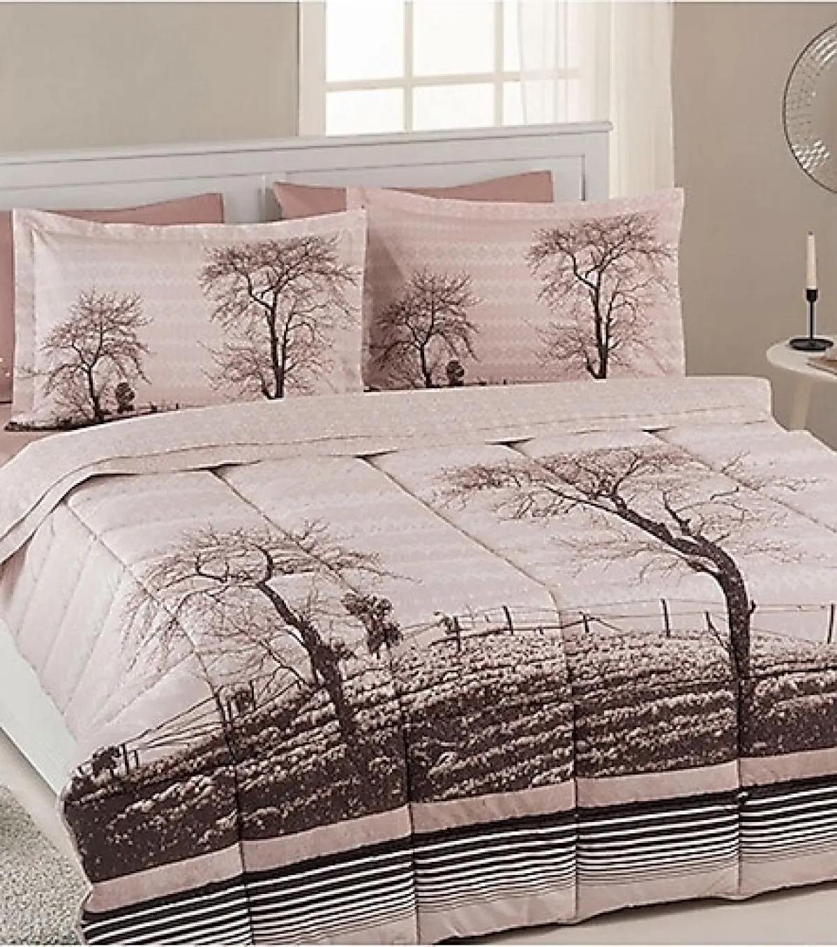 Özdilek Wood Ranforce Çift Kişilik Uyku Seti