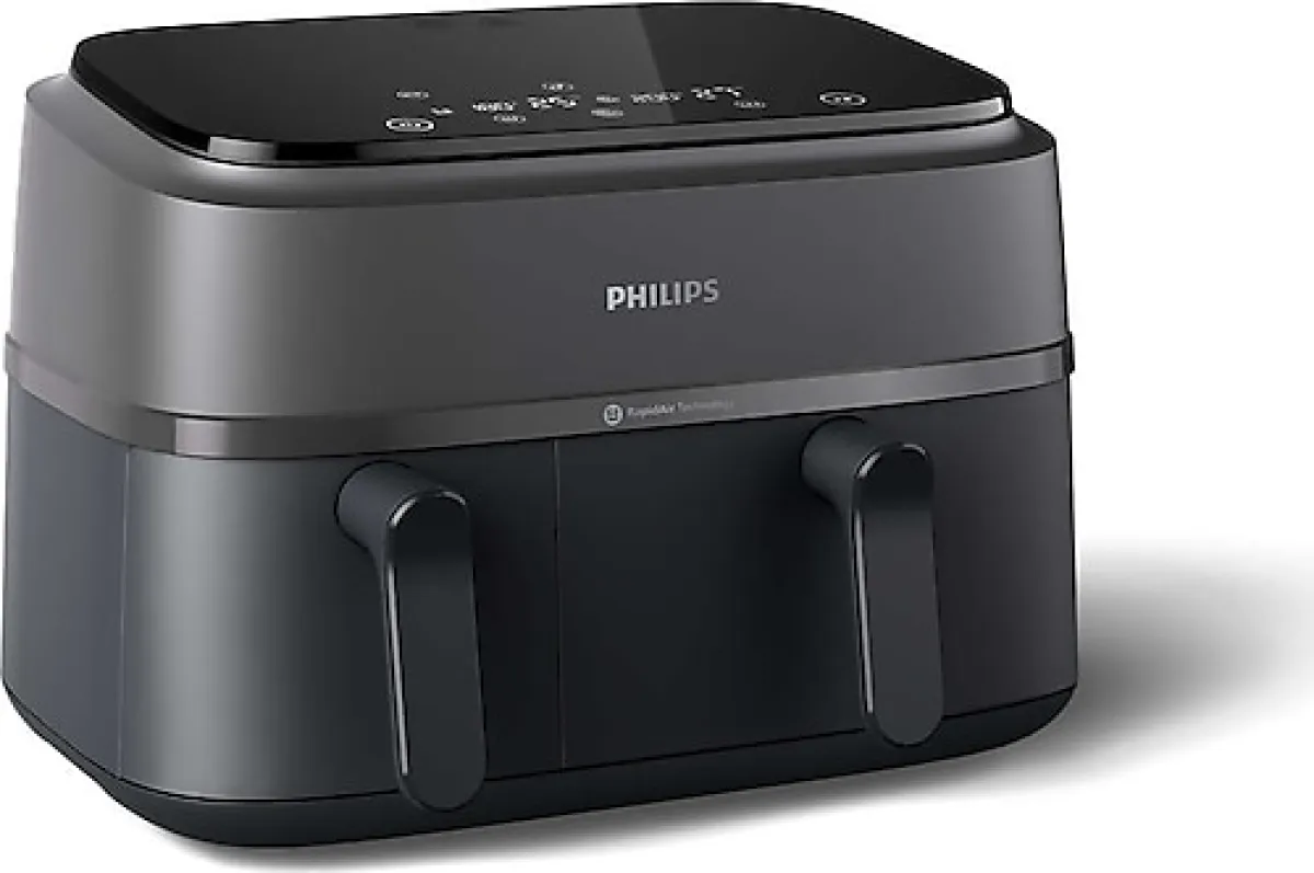 Philips Airfryer 3000 Serisi NA350/00 Çift Hazneli 9 lt Yağsız Fritöz