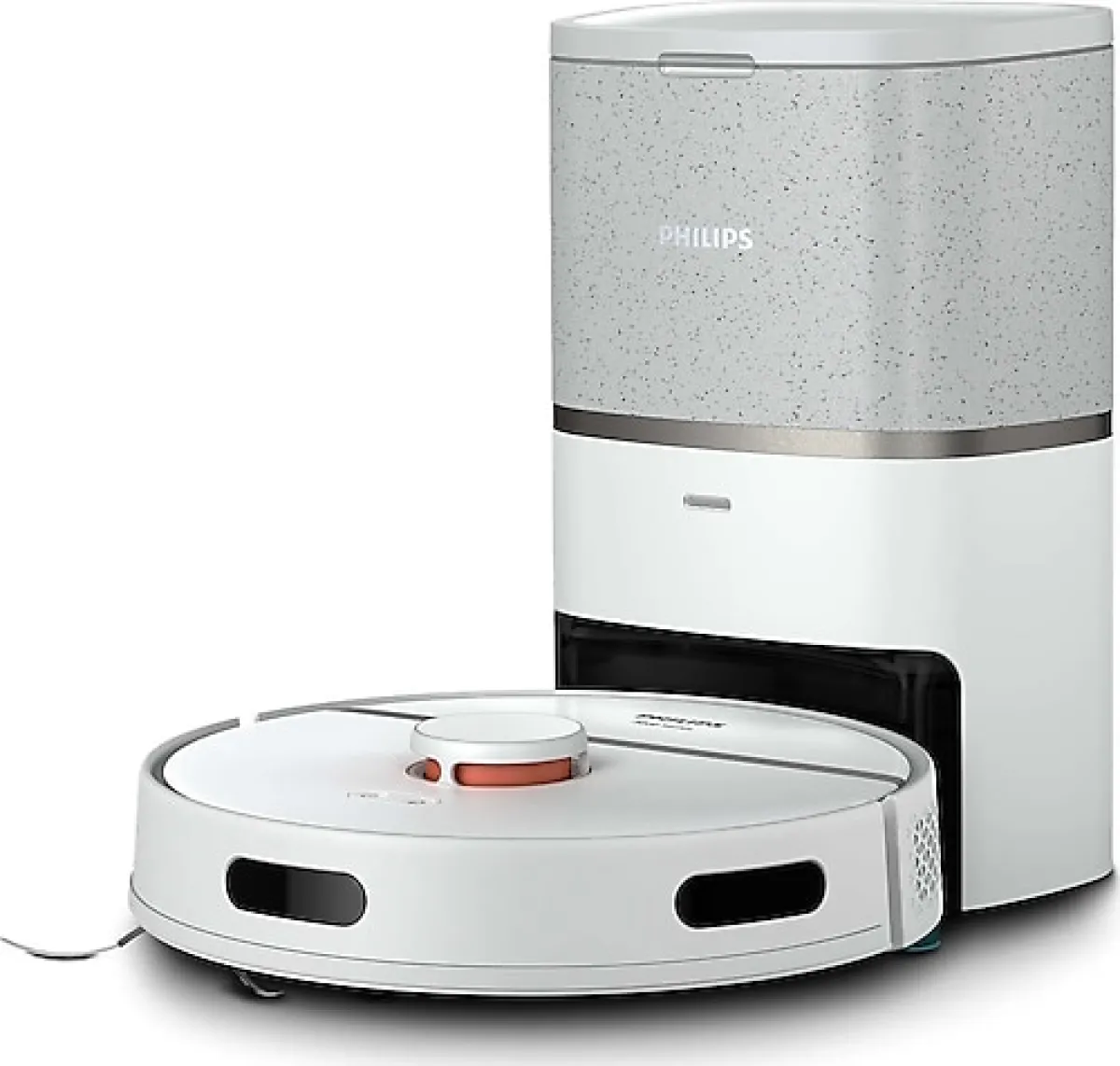 Philips HomeRun 3000 Serisi XU3110/02 Çöp İstasyonlu Beyaz Akıllı Robot Süpürge