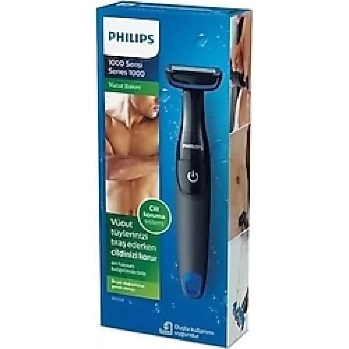 Philips Islak Kuru Vücut Bakım Seti Tıraş Makinesi