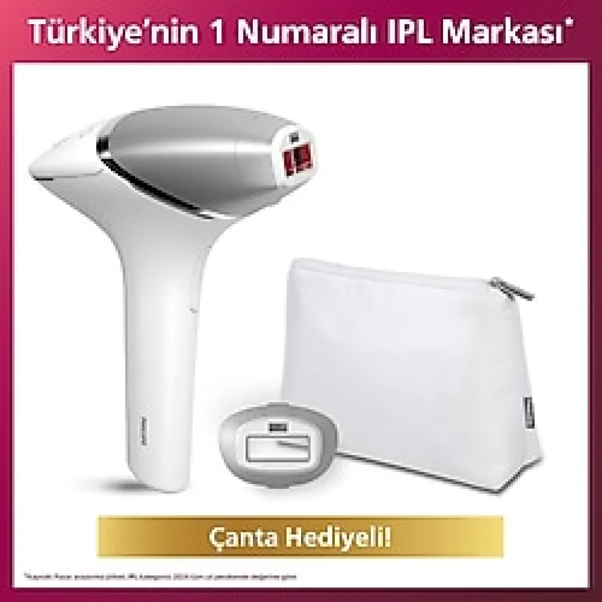 Philips Lumea 8000 Serisi IPL Tüy Alma Cihazı Beyaz Renkli Kablosuz Cilt Temas Sensörü ile