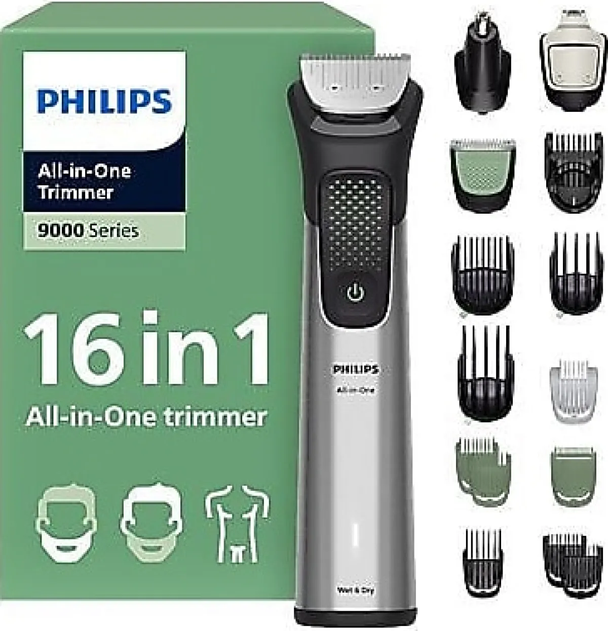 Philips MG9532/15 16in1 Islak Kuru Erkek Bakım Seti