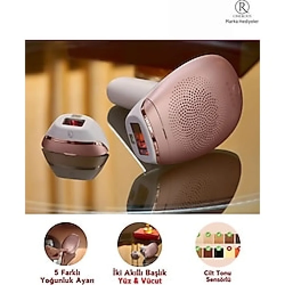 Philips Yeni 2 Akıllı Başlık (Vücut, Yüz) Lumea Ipl Lazer Epilasyon Cihazı Kaydırarak Uygulama Cilt Konu Sensörlü Onerous Lambader - Beyaz