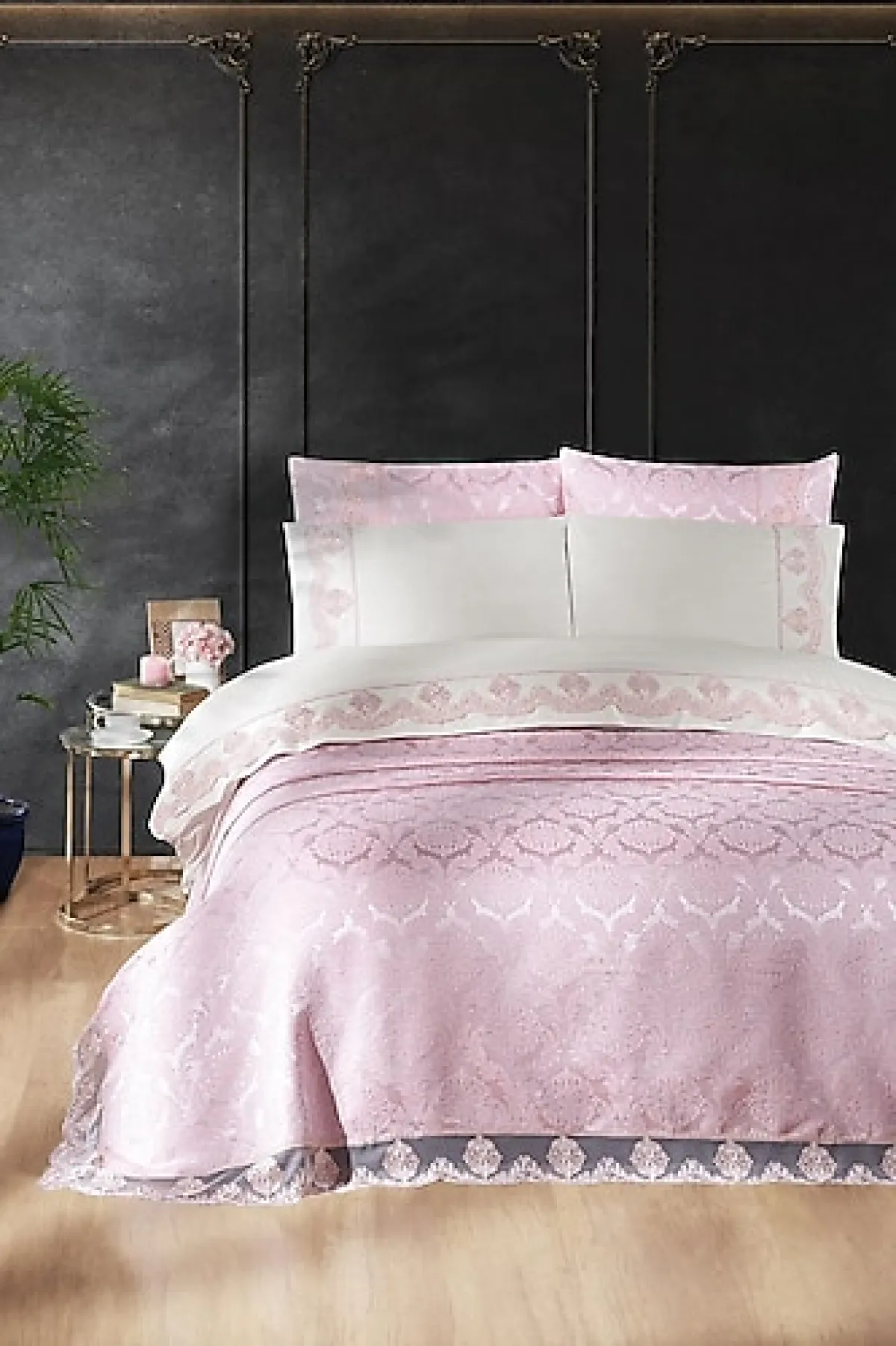 Pierre Cardin Bianca Pudra 9 Parça Gelin Seti