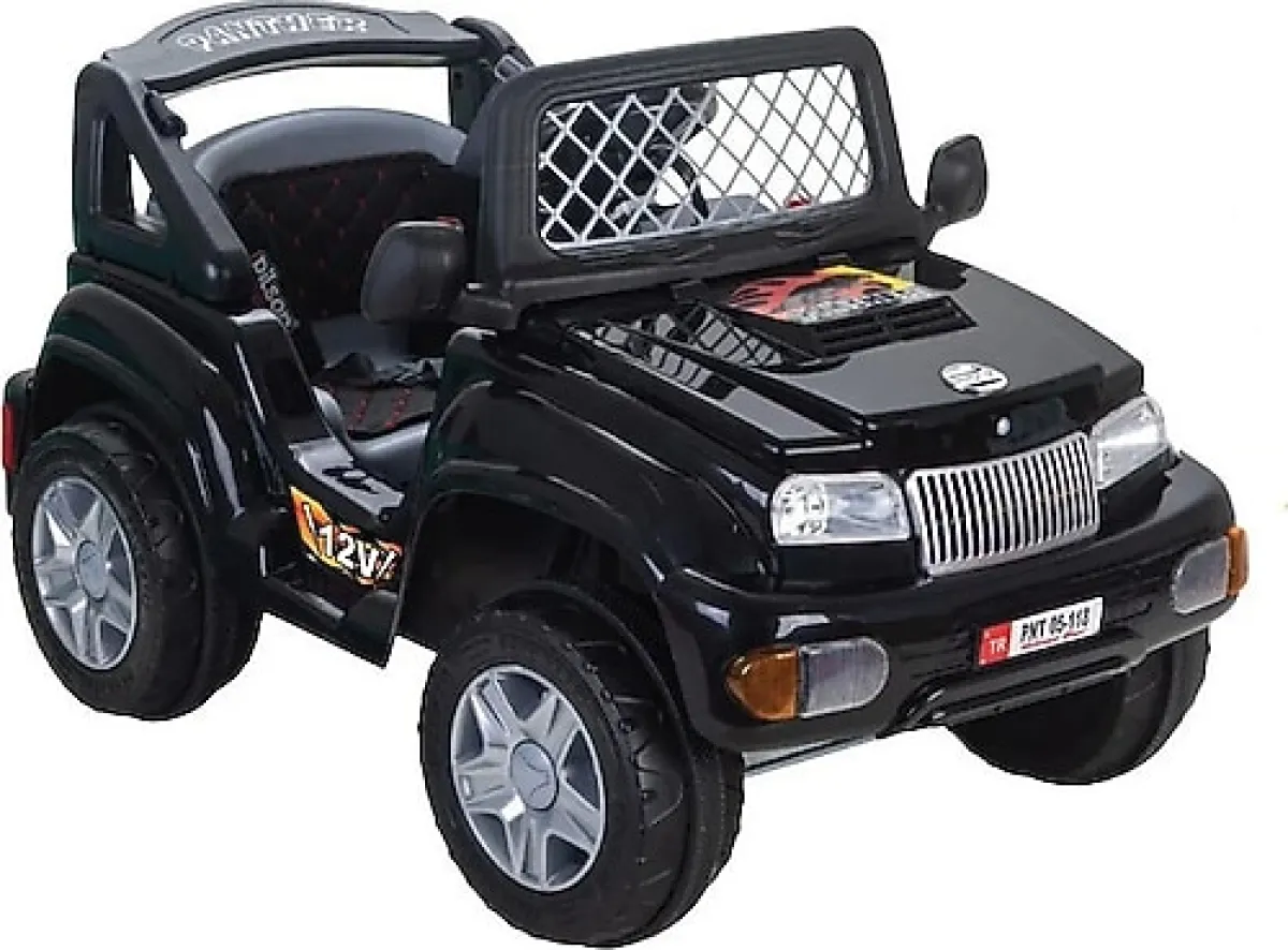 Pilsan Panther 05-118 12 V Siyah Uzaktan Kumandalı Akülü Araba