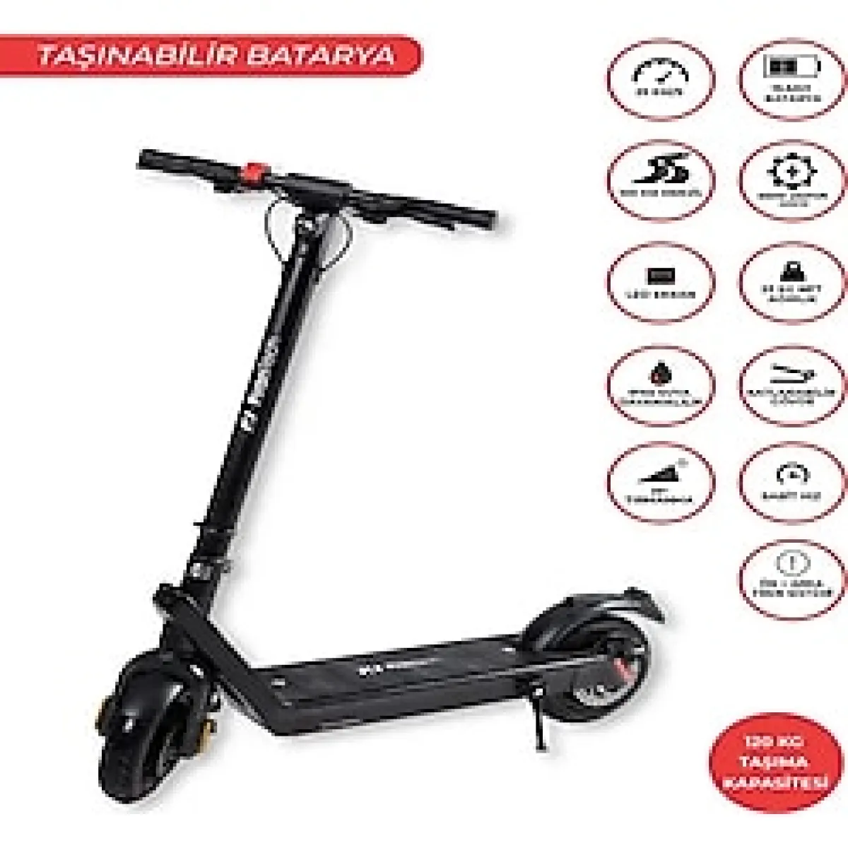 Pirantech X9 850 W Elektrikli Scooter