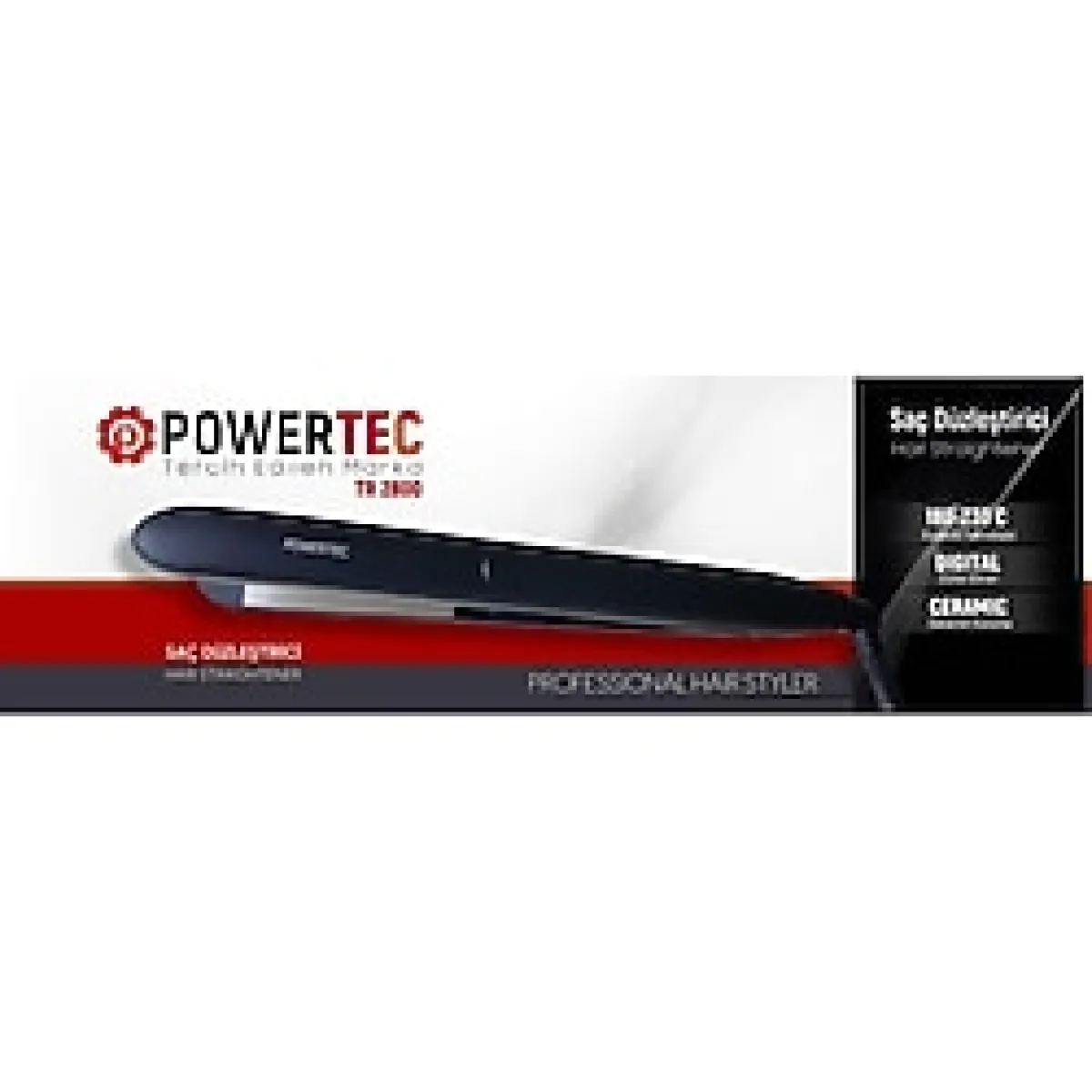 Powertec TR-2800 Seramik Saç Düzleştirici
