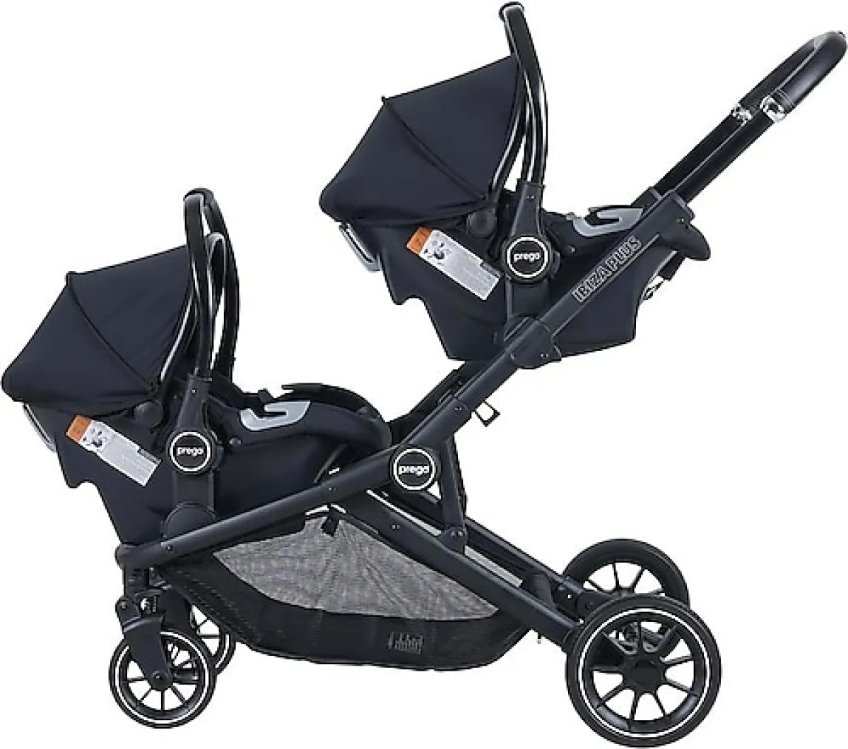 Prego 2223 Ibiza Plus Travel Sistem İkiz Bebek Arabası