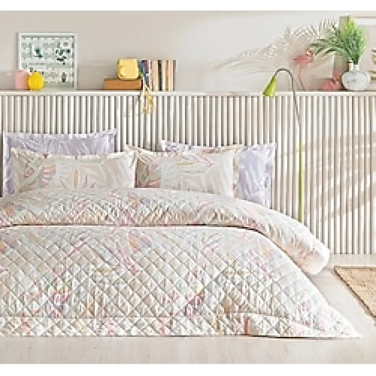 Puffy Faye Ranforce Çift Kişilik Complete Set - Lila - 220 x 230 cm