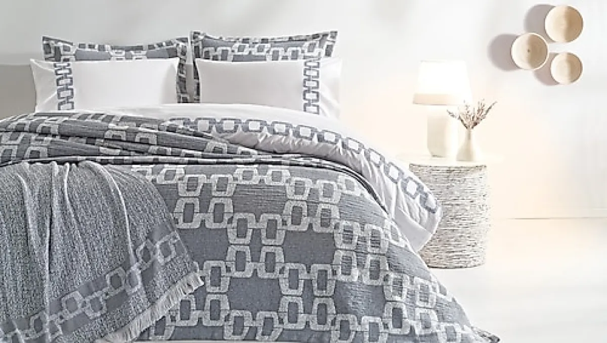 Puffy Lenny Nakışlı Eternal 8 Parça Çeyiz Seti