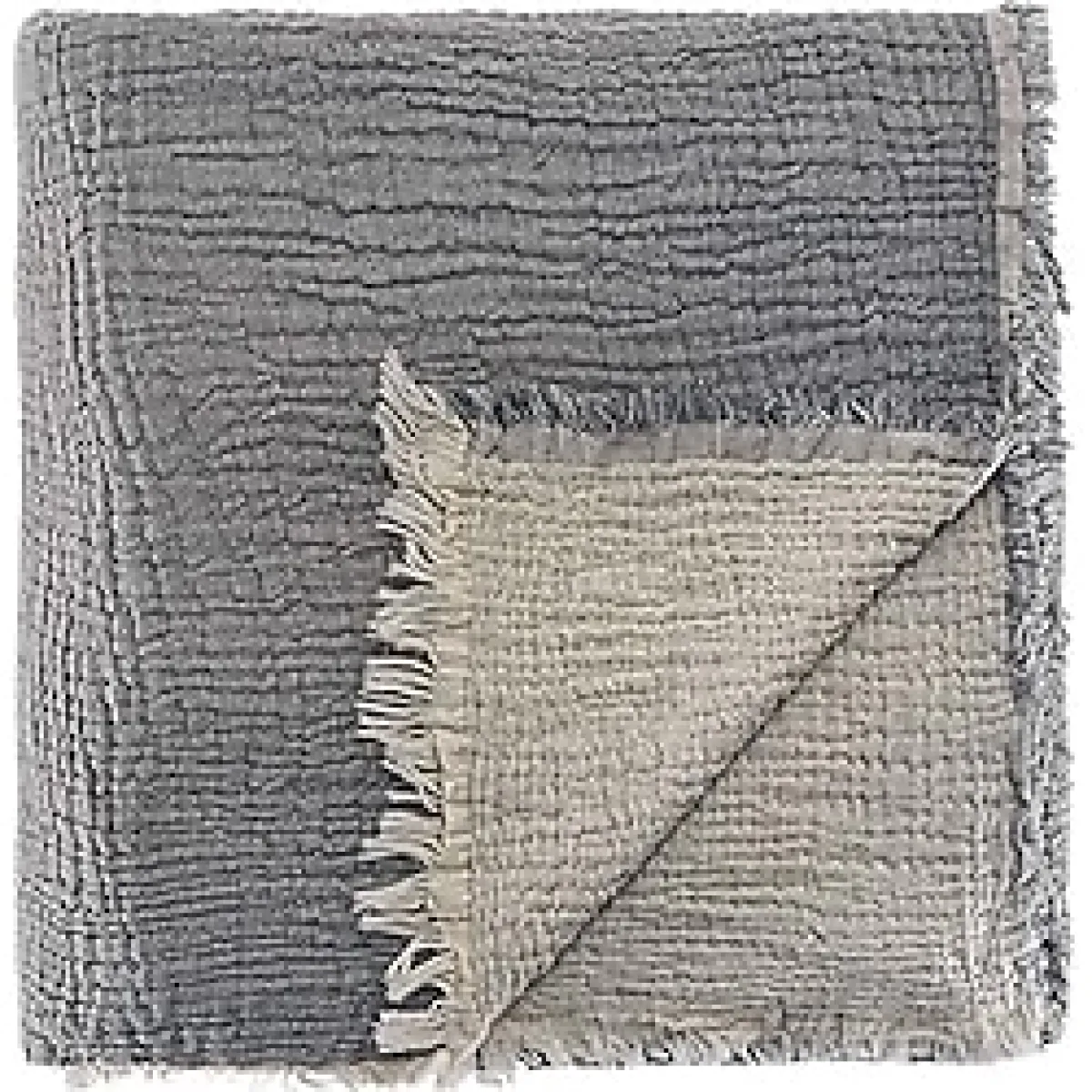 RAYME TEKSTİL - Müslin Pike Tek Kişilik, 100% Pamuk 4 Katlı Kaliteli Müslin Yatak Örtüsü, Dekoratif Şık Yumuşak Hafif Yazlık Pike (Antrasit, Tek Kişilik 160x220 cm)