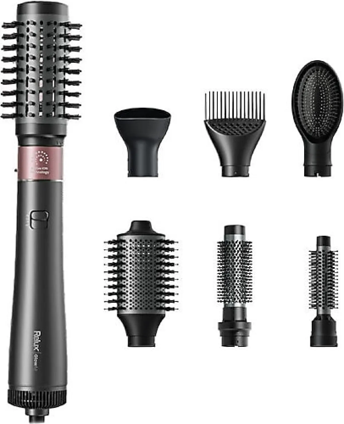 Relux Glowair AS8700 7in1 Saç Şekillendirme Seti