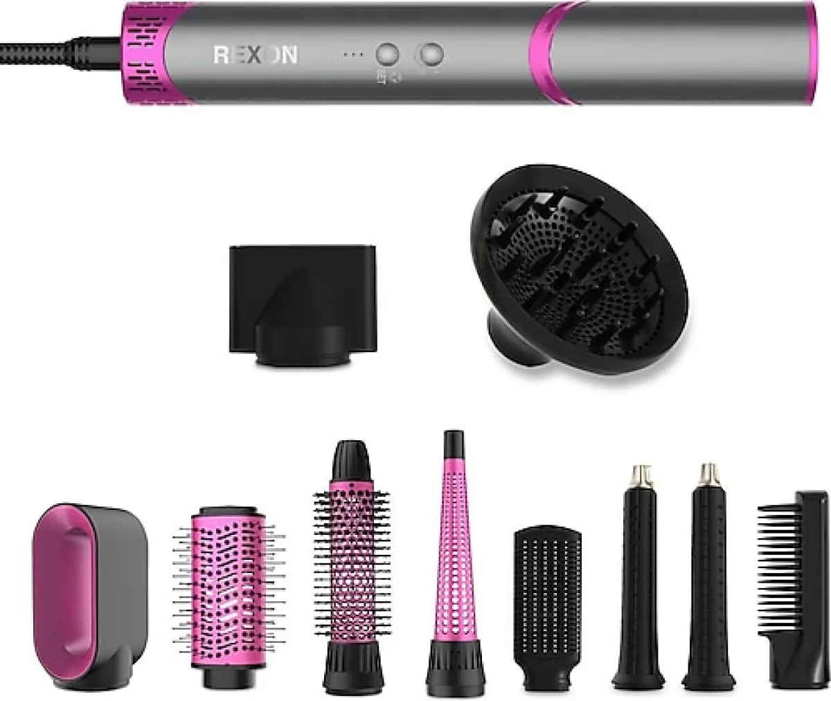 Rexon Flex 10in1 Saç Şekillendirme Seti