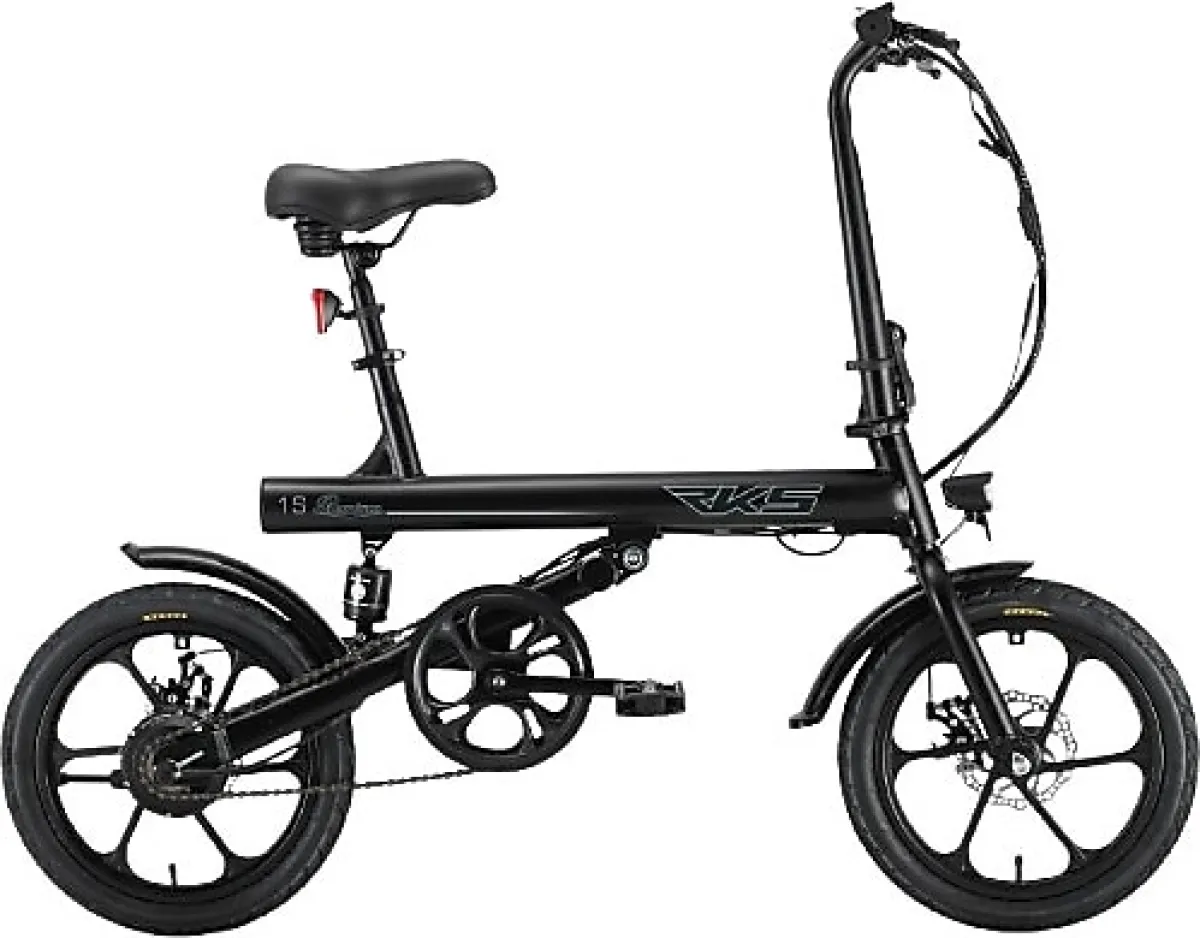RKS 1S 250 W Siyah Katlanabilir Elektrikli Bisiklet