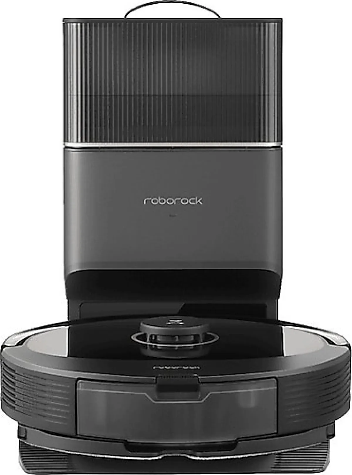 Roborock Q8 Max Plus Siyah Çöp İstasyonlu Akıllı Robot Süpürge