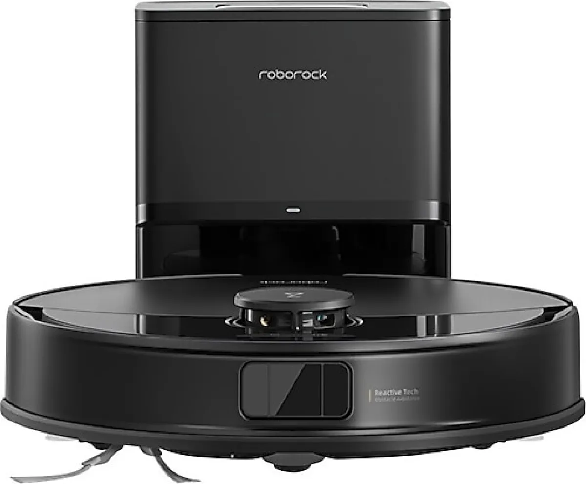 Roborock Q8 Max Pro Plus Siyah Çöp İstasyonlu Akıllı Robot Süpürge