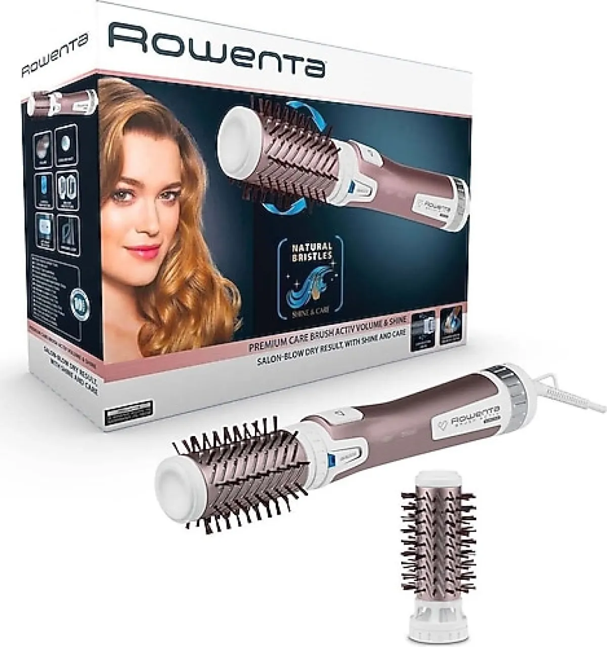 Rowenta CF9540 Brush Activ Premium Care Saç Düzleştirici Tarak