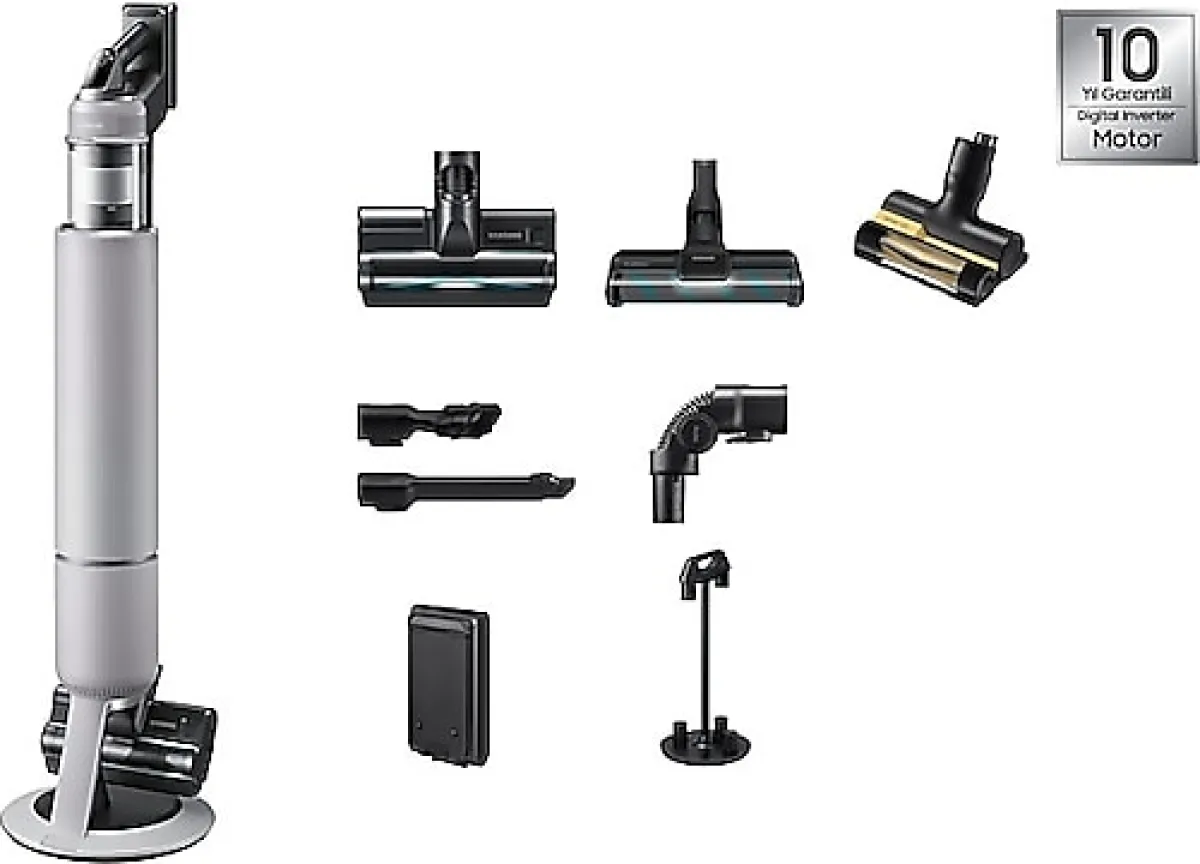 Samsung Bespoke AI Jet Lite Complete VS80F28DFP/TR Islak Kuru Şarjlı Dikey Süpürge