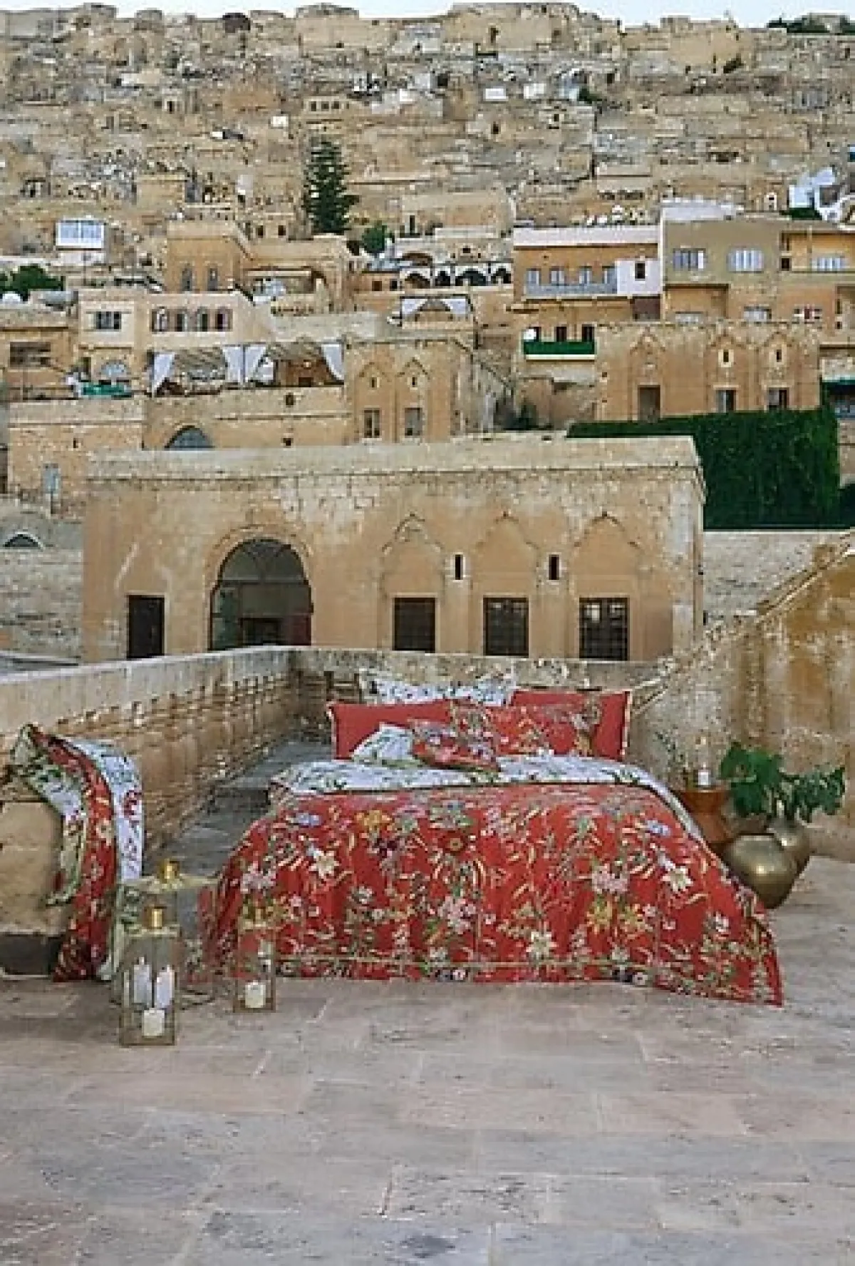 Sarev Epiros ipek Saten Çift Kişilik Nevresim Takımı