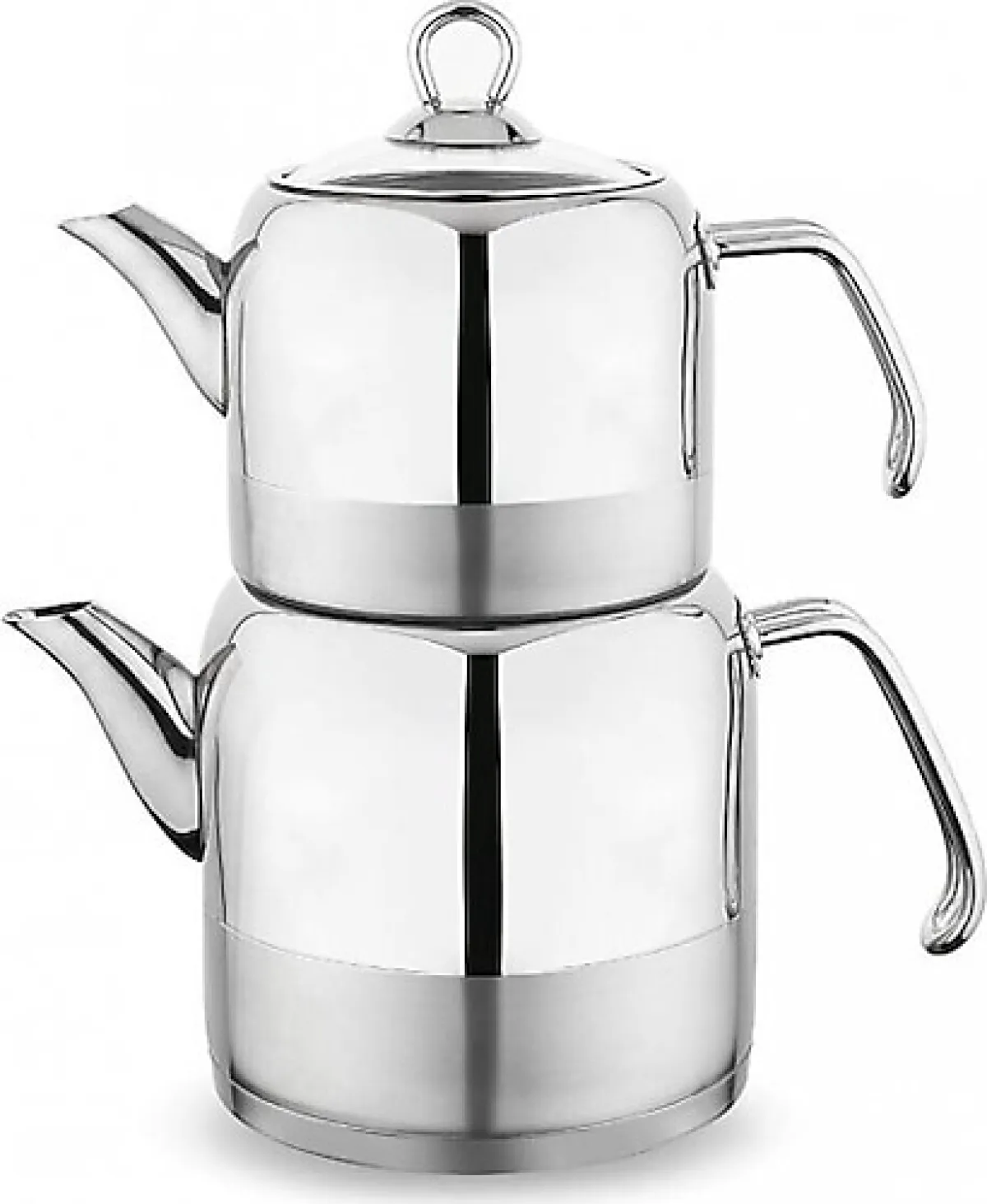 Schafer Ada Büyük Boy Çelik Çaydanlık