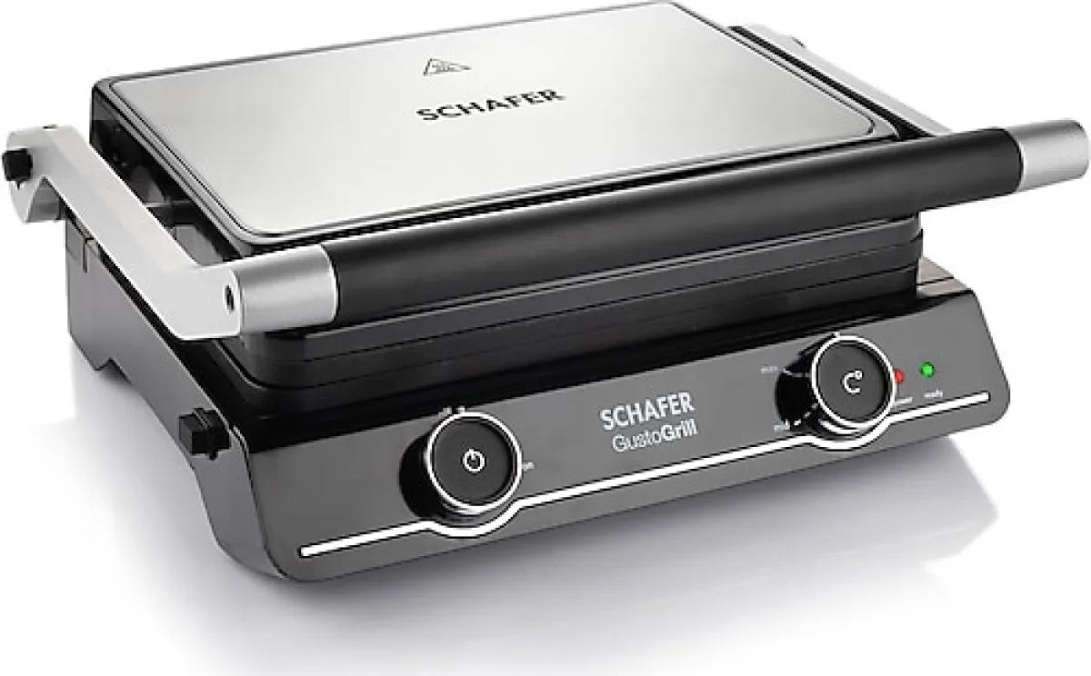 Schafer Gusto Grill 1800 W Izgara ve Tost Makinesi