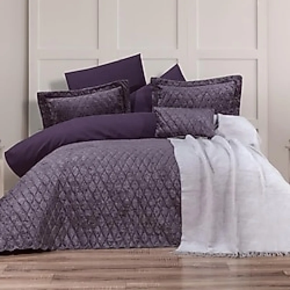 Schafer Home Daily 9 Parça Kadife Çeyiz Seti