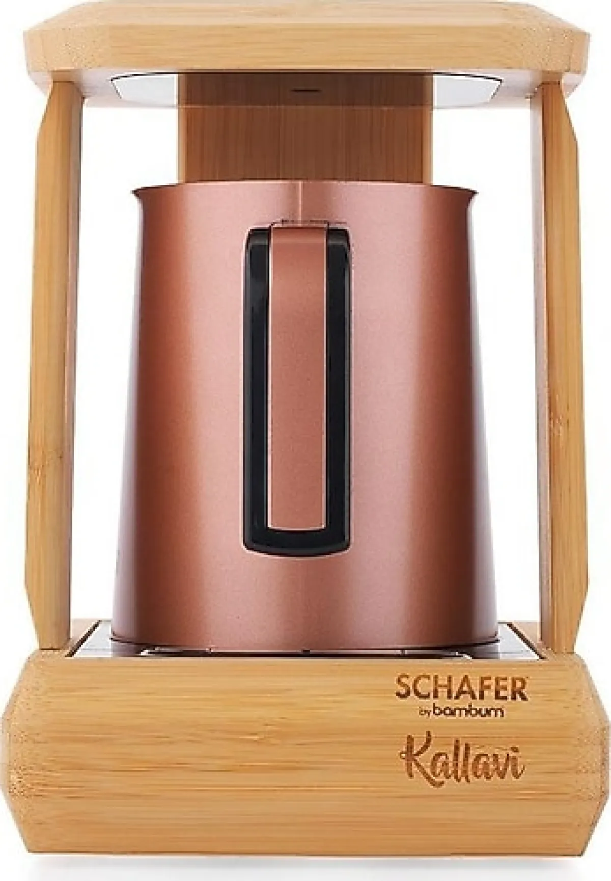 Schafer Kallavi Bambum Rosegold Türk Kahve Makinesi
