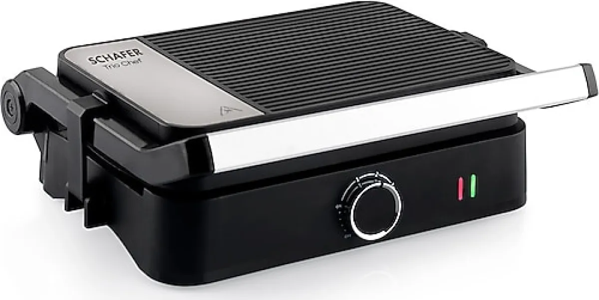 Schafer Trio Chef 1000 W Waffle ve Tost Makinesi