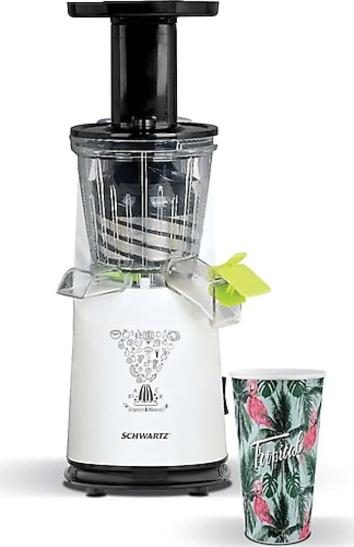 Schwartz 200 W Yavaş Sıkım Katı Meyve Sıkacağı