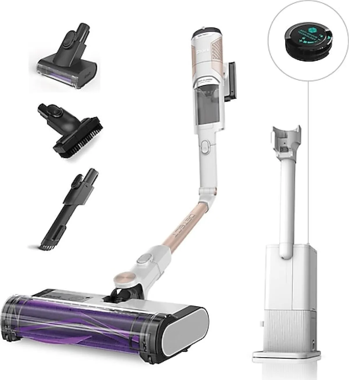 Shark Detect Auto Empty Turbo Başlıklı Şarjlı Dikey Süpürge