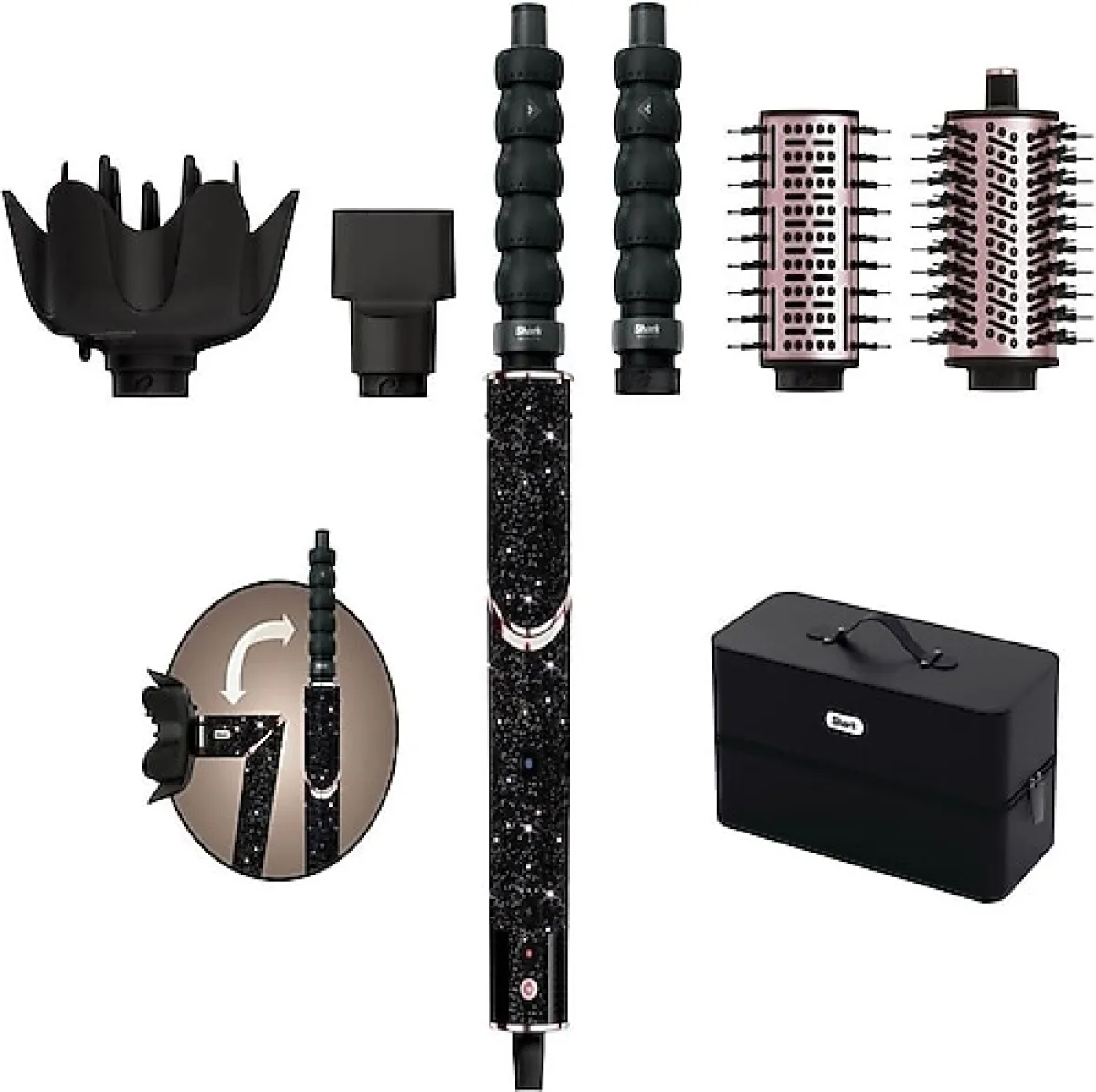 Shark FlexStyle Sparkle Black Diamond Limited Edition 5in1 Saç Şekillendirme Seti